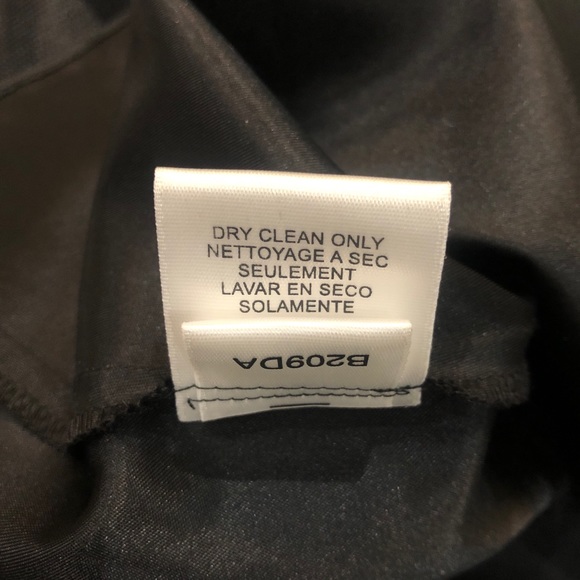 BCBGMaxAzria Black silk taffeta dress. 
Sz 4. Worn - Picture 7 of 7
